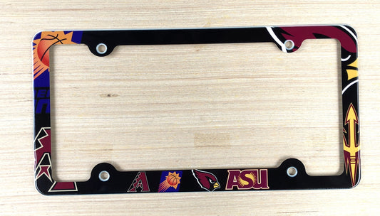 Arizona sport teams License Plate Frame Decorative License Plate Holder Car Tag Frame