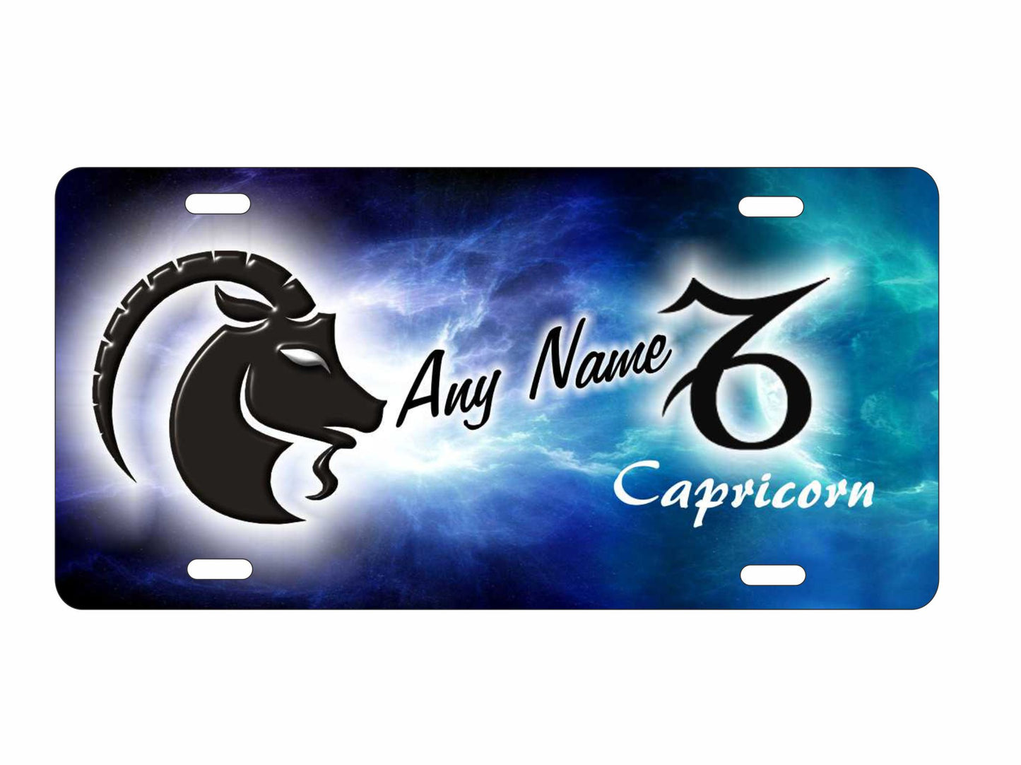 Capricorn zodiac Astrological sign personalized novelty decorative front license plate