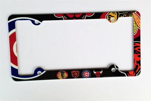 Chicago sport teams License Plate Frame Decorative License Plate Holder Car Tag Frame Cubs