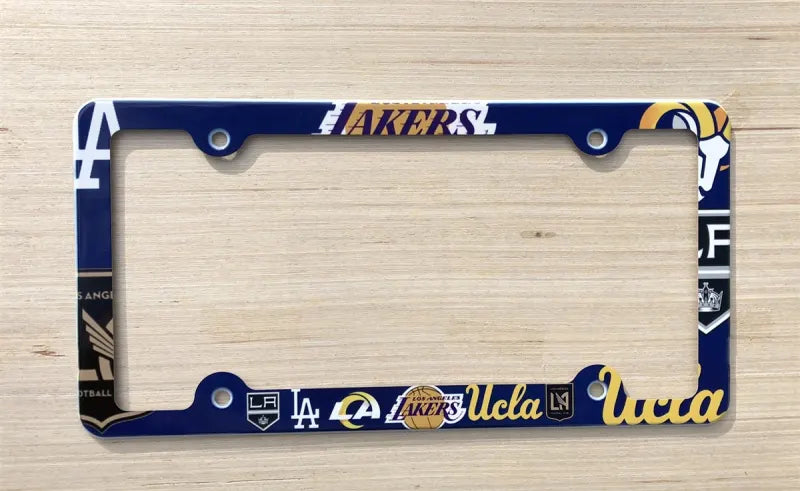 Los Angeles sport teams License Plate Frame Decorative License Plate Holder UCLA Car Tag Frame