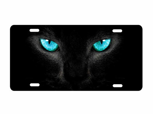 Panther eyes blue personalized novelty Front license plate custom Decorative vanity car tag