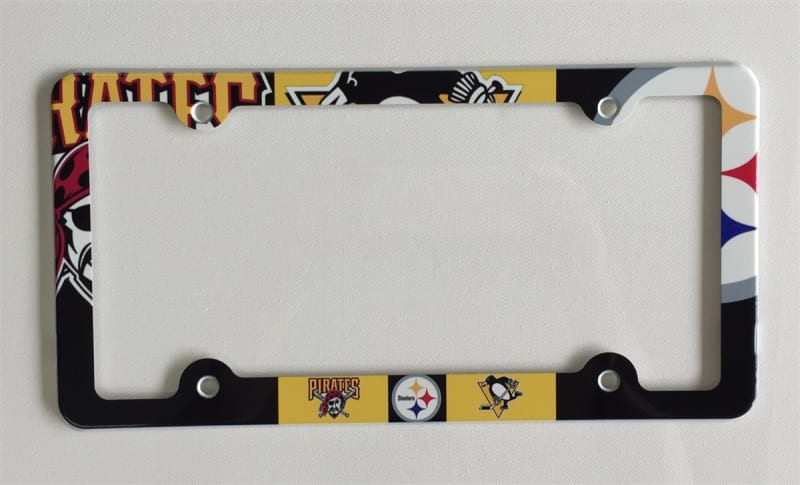 Pittsburgh sport teams License Plate Frame Decorative License Plate Holder