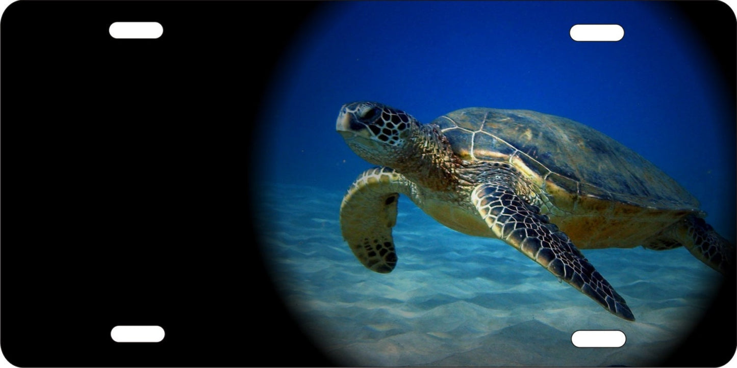 sea turtle personalized novelty front license plate custom car tag