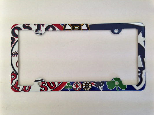 Boston sport teams License Plate Frame Decorative License Plate Holder Car Tag Frame