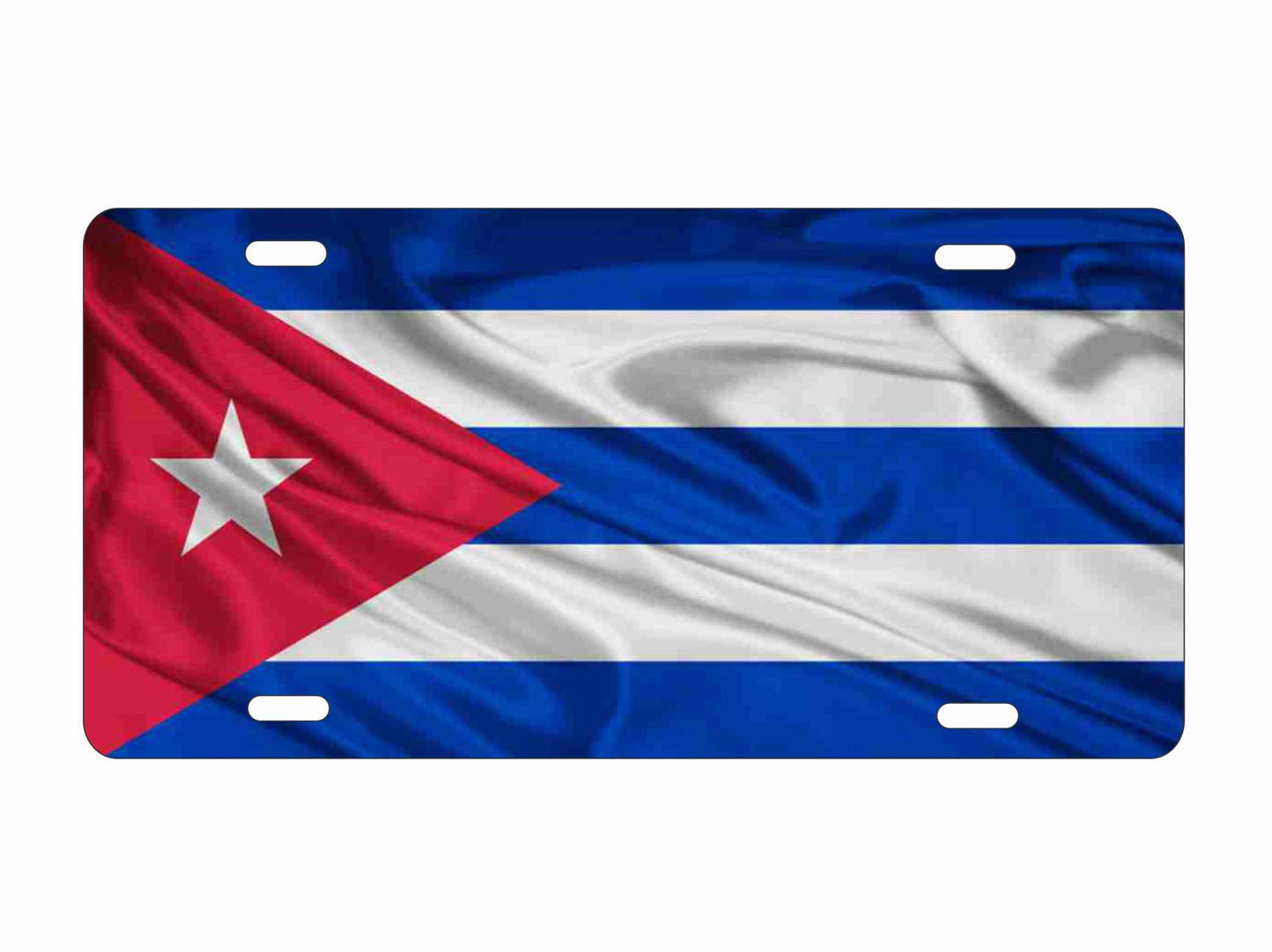 Cuban flag personalized novelty Front license plate custom vanity Decorative car tag