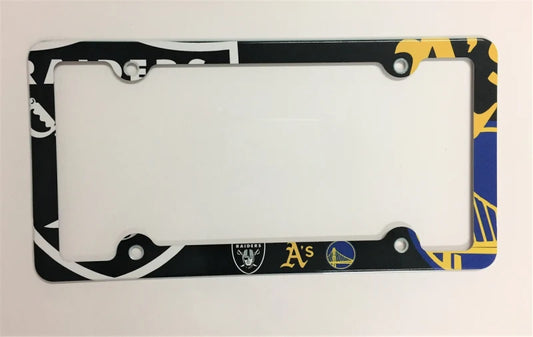 Oakland sport teams License Plate Frame Decorative License Plate Holder Car Tag Frame