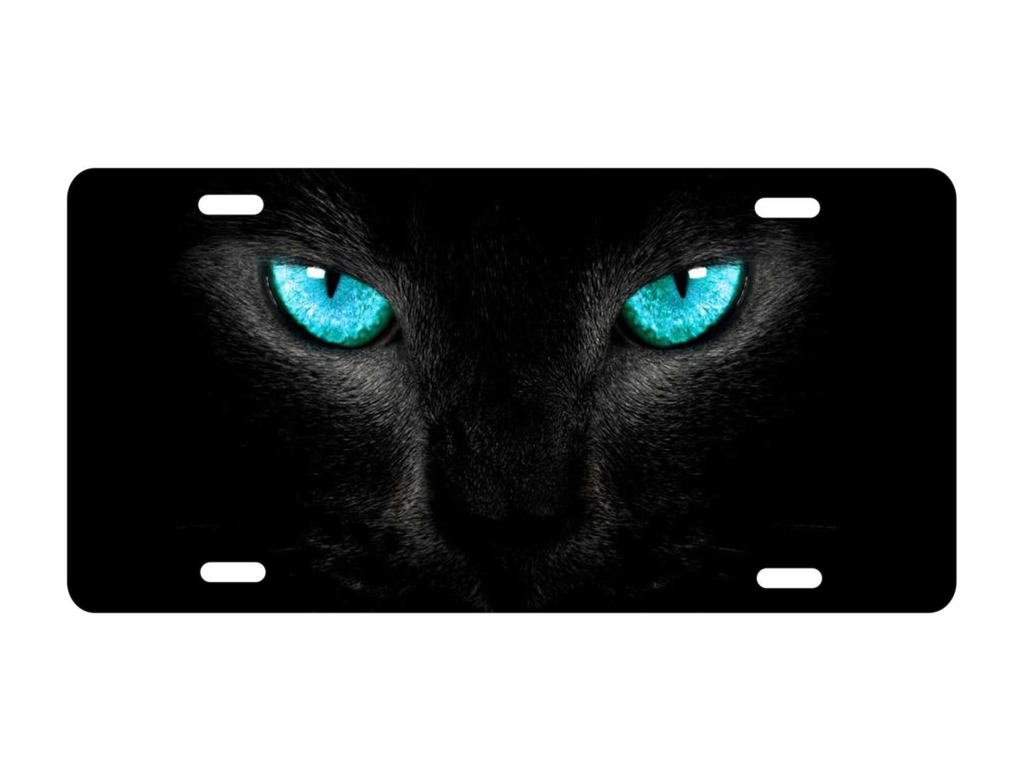 Panther eyes blue personalized novelty Front license plate custom Decorative vanity car tag