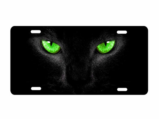 Panther eyes green personalized novelty Front license plate custom Decorative vanity car tag