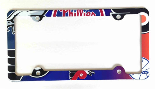 Philadelphia sport teams License Plate Frame Decorative License Plate Holder Car Tag Frame