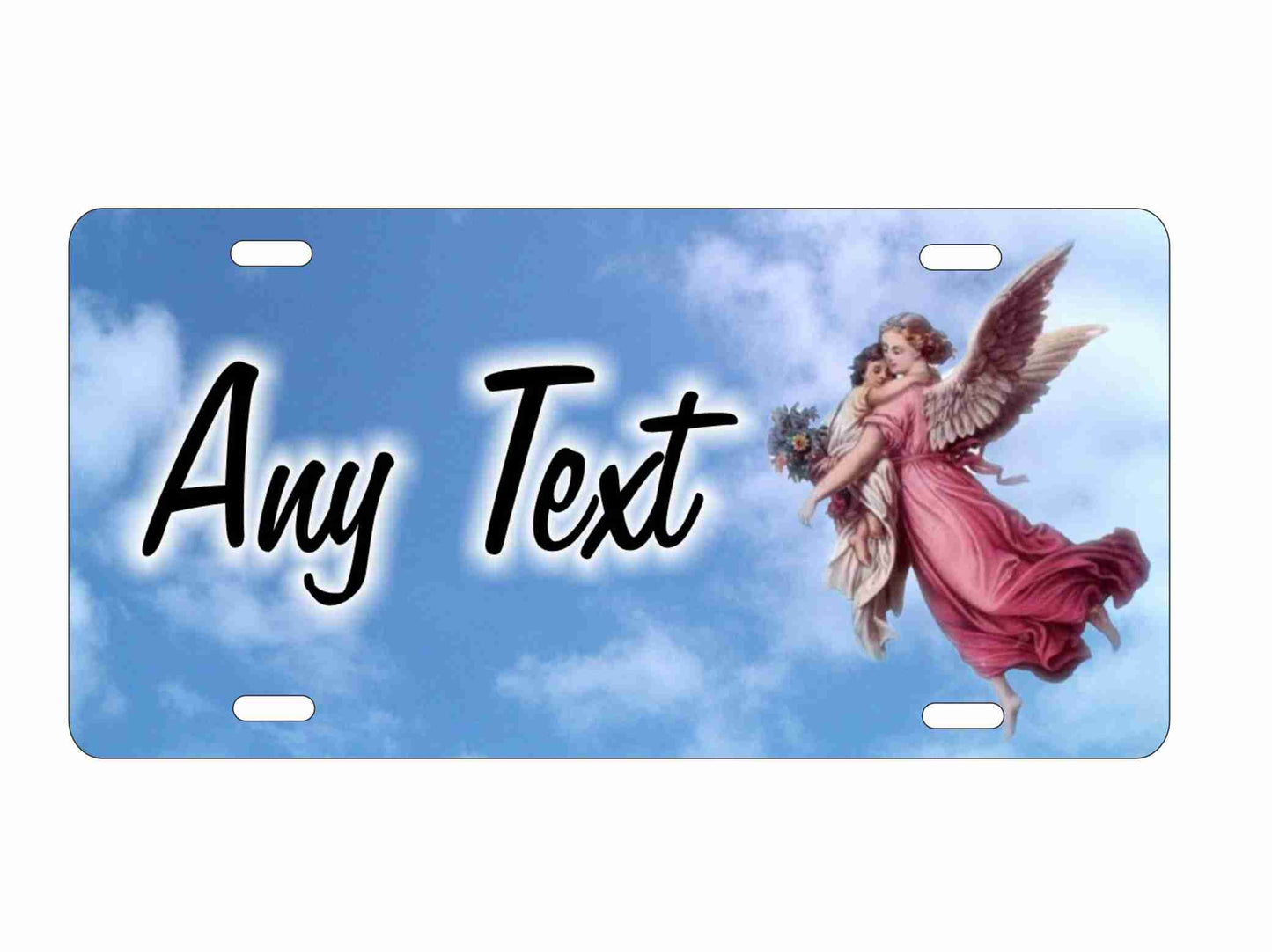 Angel personalized novelty front license plate Angels decorative Aluminum vanity car tag