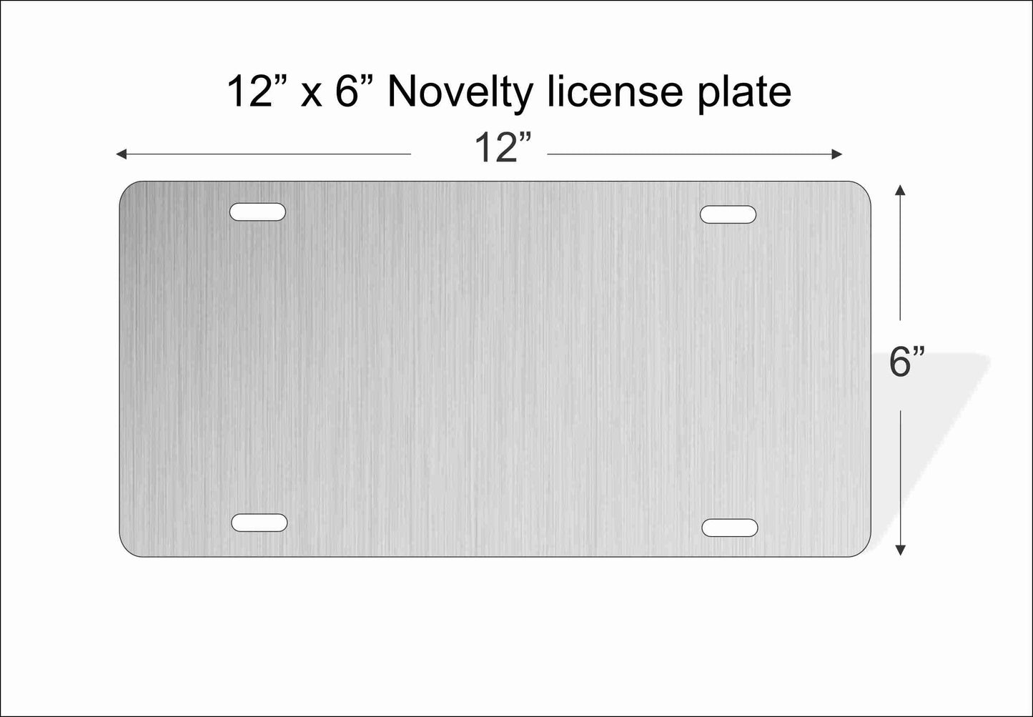 US Military Branches License Plate, 7 Armed Forces Seals with American Flag Background 12 x 6 inches