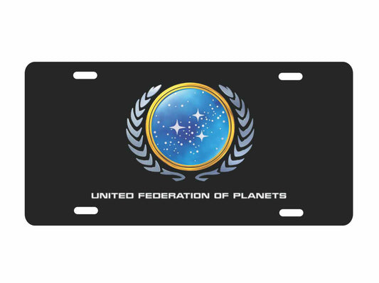 united federation of planets novelty front license plate Decorative Aluminum car tag