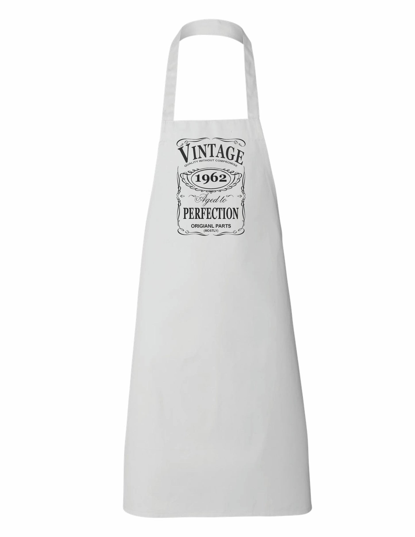 Vintage, aged to perfection personalized apron A great and unique idea for father’s day or mother's day