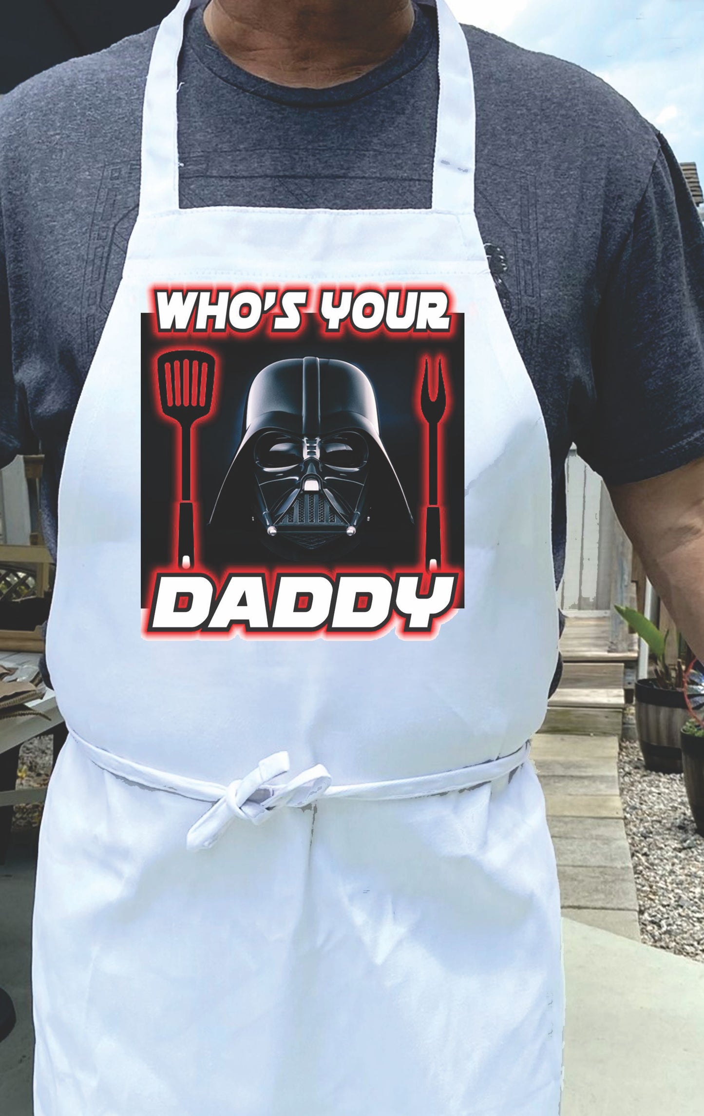 who's your daddy personalized apron A great and unique idea for father’s day