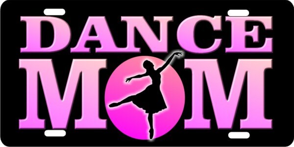 Dance Mom novelty license plate cheerleader Dancer decorative vanity car tag